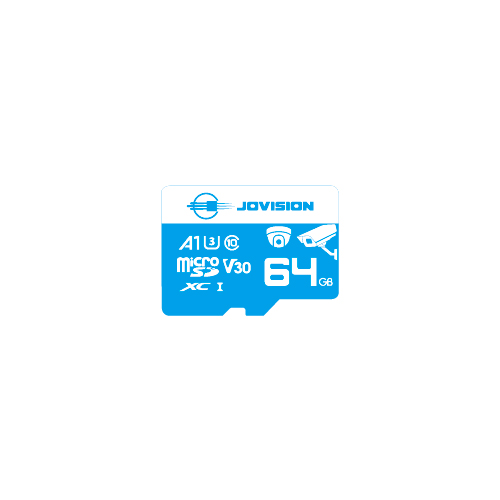 Jovision 64GB (Surveillance Grade SD Cards A1-Class 10-U3-V30/ 3Y Warranty Micro SD Card