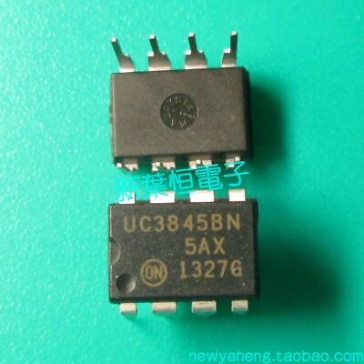 2Pcs- UC3845P UC3845 UC 3845 Current Mode PWM Controller Integrated Circuit DIP-8 8 Pin Dual In Line Package Chip Electrical Circuitry & Parts. 