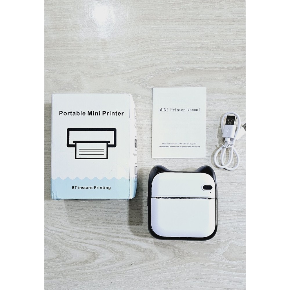 A31 Mini Bluetooth Photo Printer instant printing For IPhone And Android. 