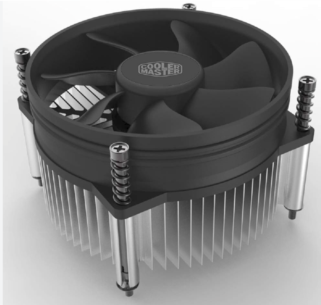 Cooler Master I30 Processor Cooler - Computer Cooling Components (Processor, Cooler, 9.2 cm, LGA 1150 (Socket H3), LGA 1151 (Socket H4), LGA 1155 (Socket H2), LGA 1156 (Socket H), 2600 RPM, 28 dB). 