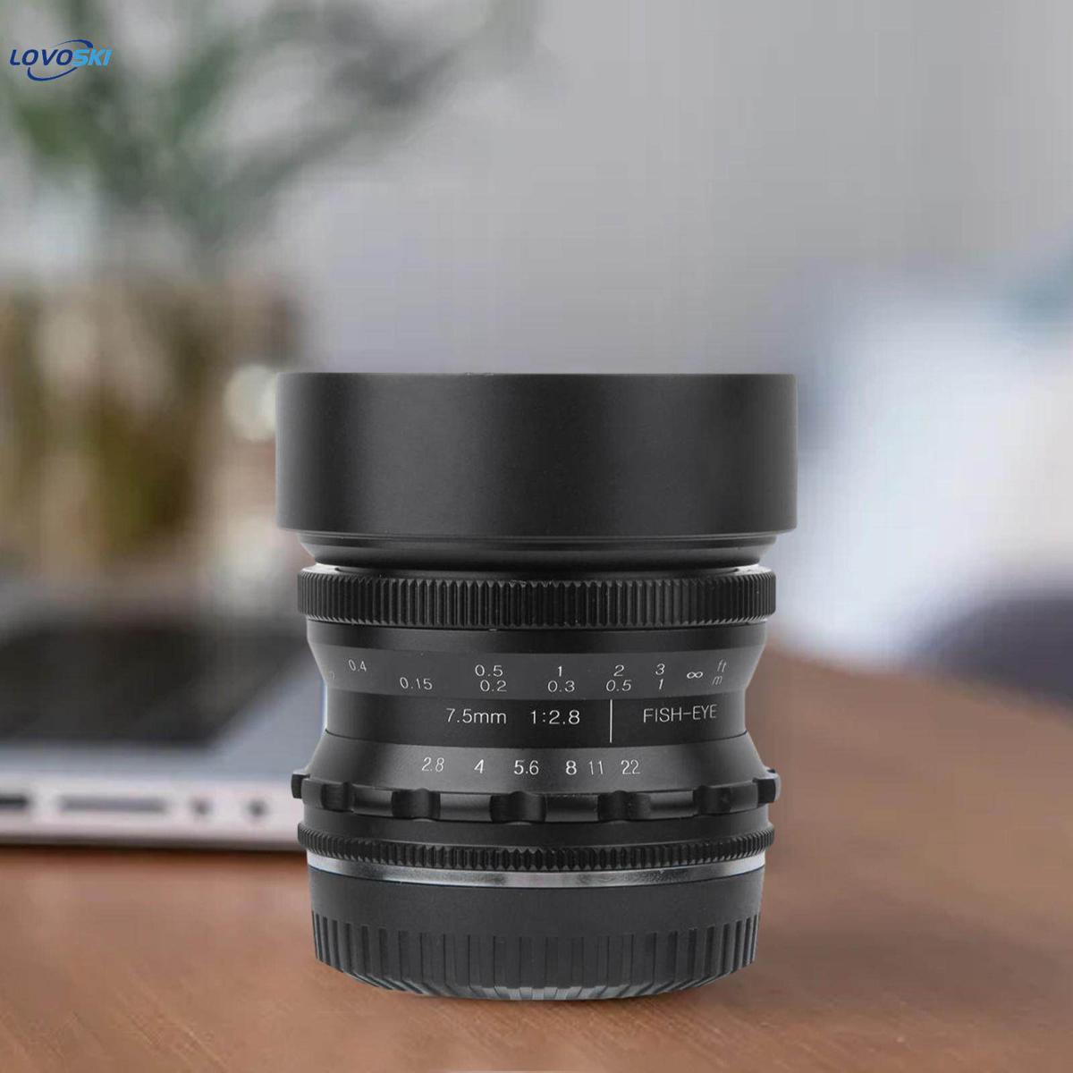 Manual Lens 7.5mm Durable Heavy Duty Camera Easy to Install Stable Performance Supplies