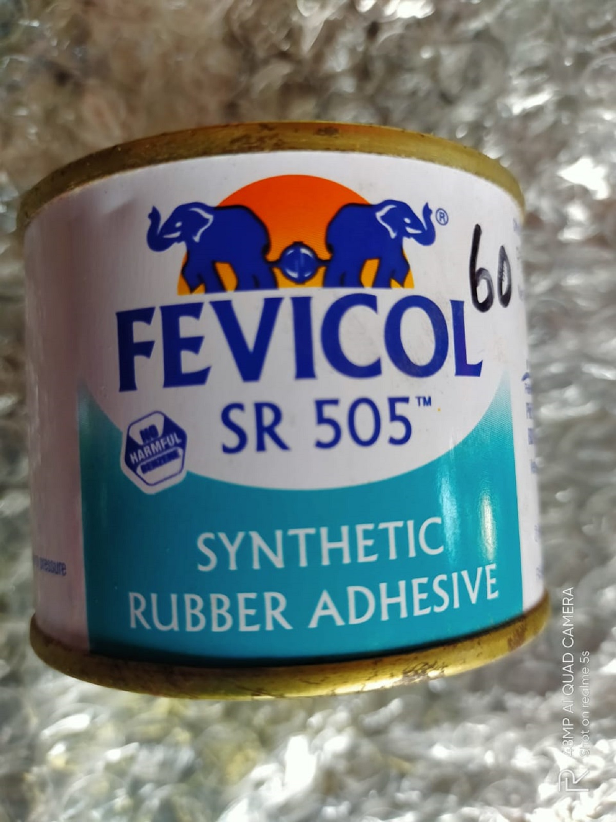 Synthetic Rubber Adhesive - 100 ML Sr 505. 