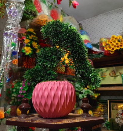artificial flower বাড়ির বাগান সাজানোর জন্য কৃত্রিম ফুল নকল গাছ diy গাছ - 1 pcs. 