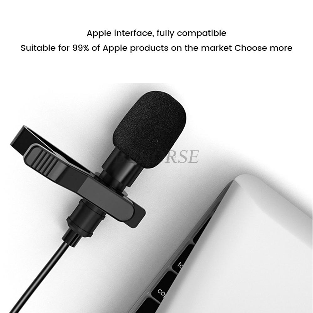 Type-c Lavalier Microphone For DJI OSMO Pocket 3/Action 2/Action 3/Action 4 High Sound Quality Audio Cable Adapter Accessories. 