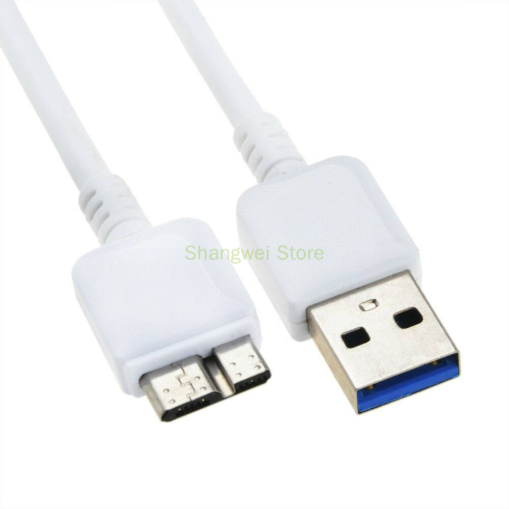 White USB 3.0 Cable for Seagate Backup Plus 4TB Desktop Hard Drive STCA4000100. 