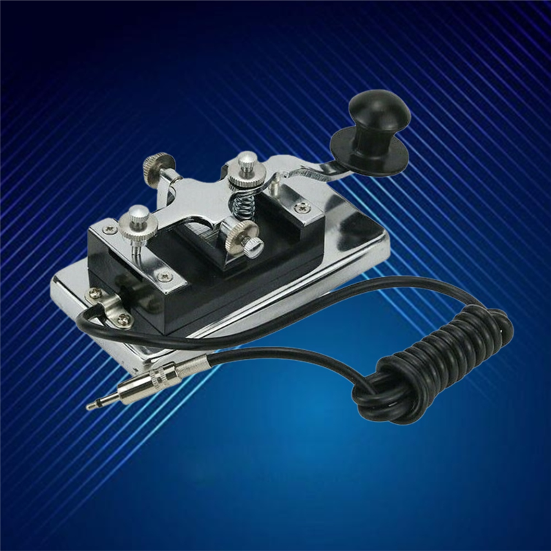 1Set Radio Hobbyist Exerciser Moores Electric Key Shortwave Radio Portable 4K Heavy Duty. 