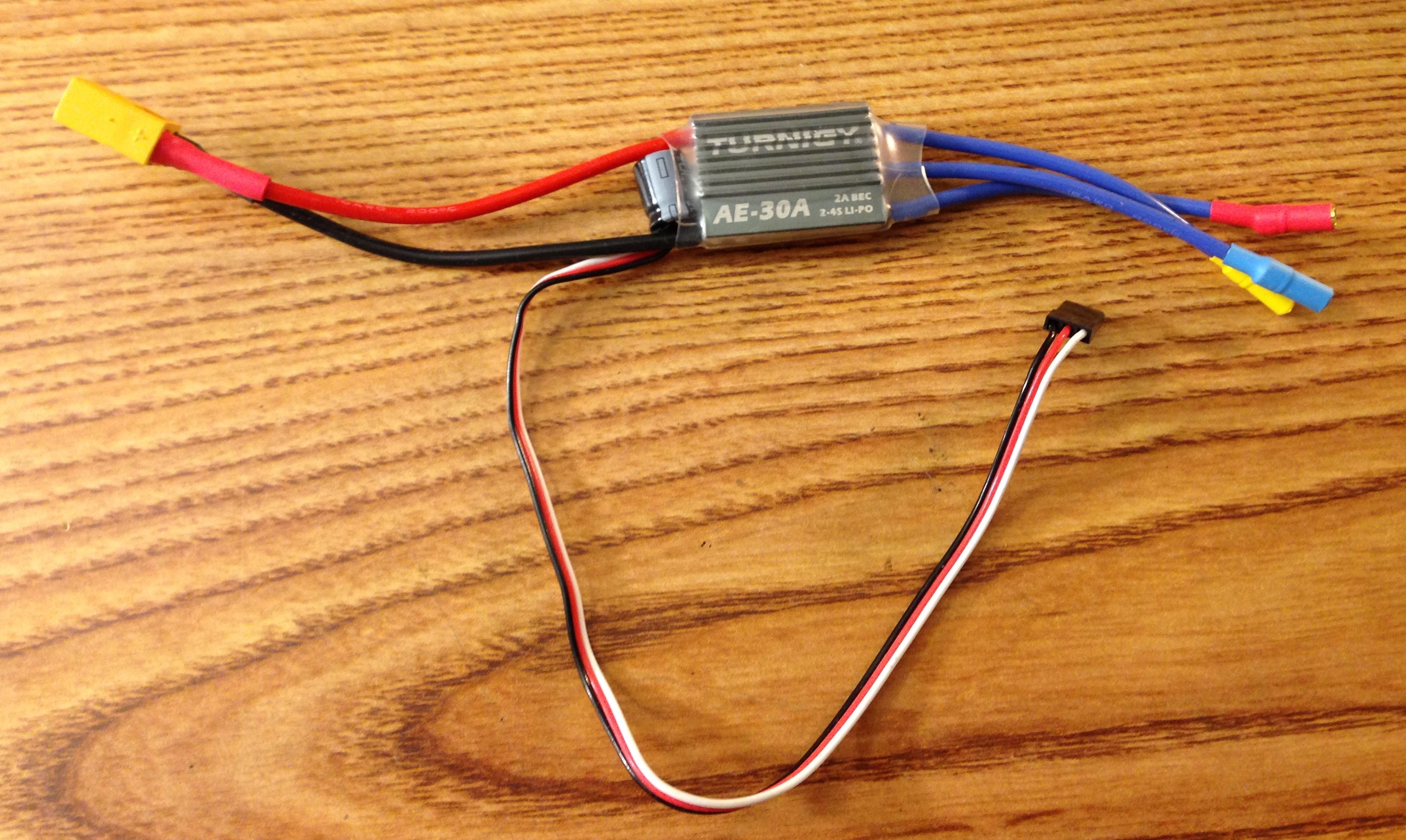 Turnigy AE 30A 2-4s Brushless Motor ESC For Brushless DC Motor/FPV Quadcopter Drone/RC Airplane/ Multicopter. 