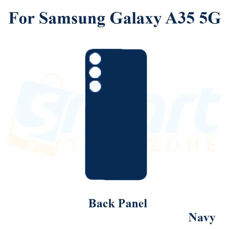 For Samsung Galaxy A35 5G LCD Frame + Back Panel Housing + Without Camera Glass Back shell Replacement Spare Parts. 