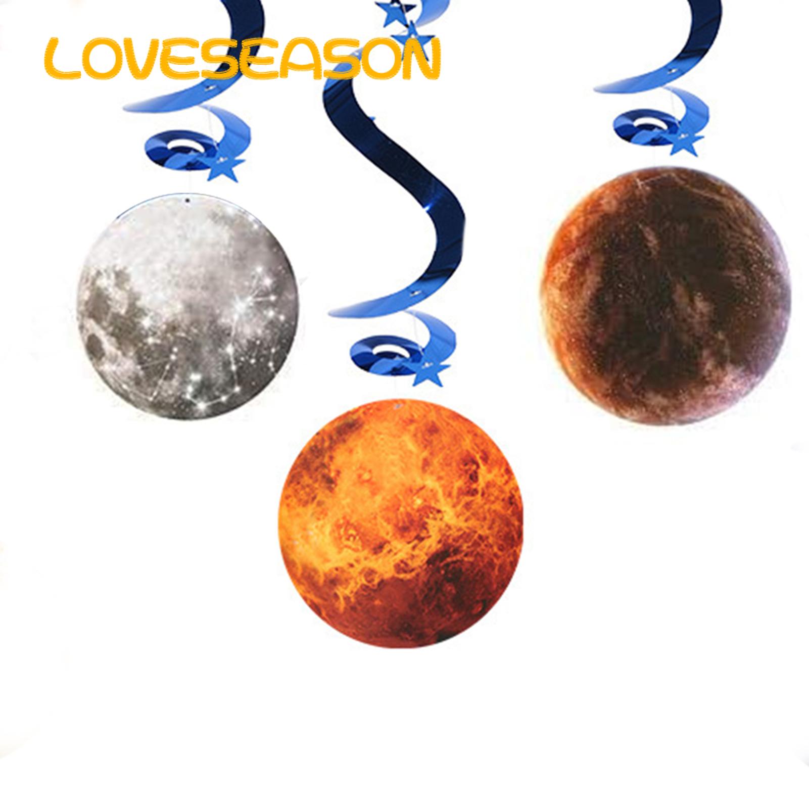 Rocket Themed Party Supplies 10 Pcs Solar System Hanging Ornaments Outer Space Party Planets Supplies Star Decor Space Themed Birthday Party Decorations. 