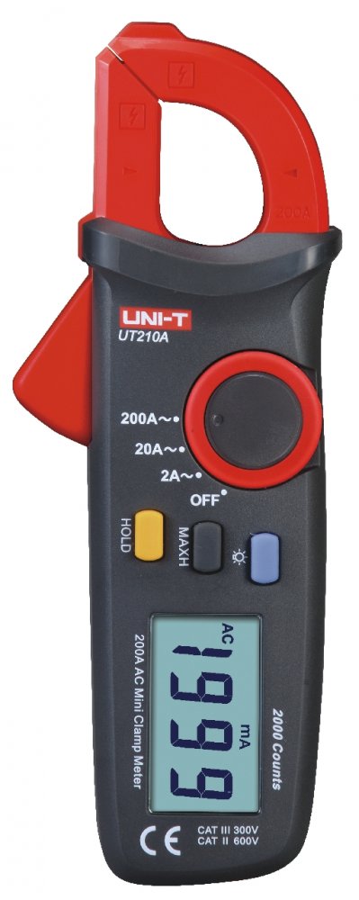 UNI-T UT210A AC Mini Clamp Meter 200A - Kings Trading