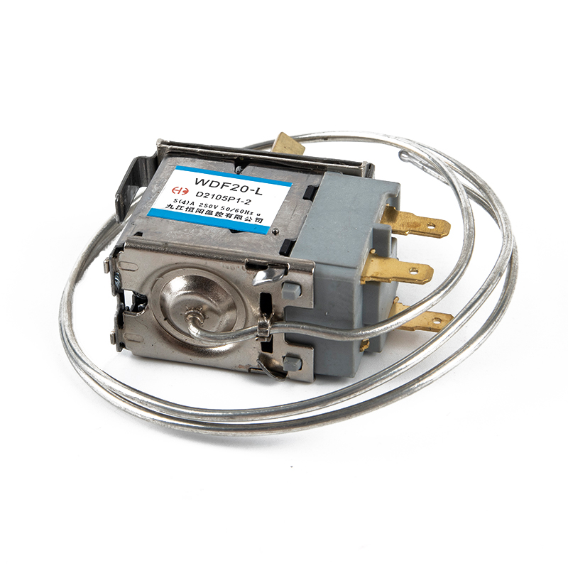 1pc Wdf18/19/20/22/24-K Refrigerator Parts Thermostat Household 250v Metal Temperature Controller. 