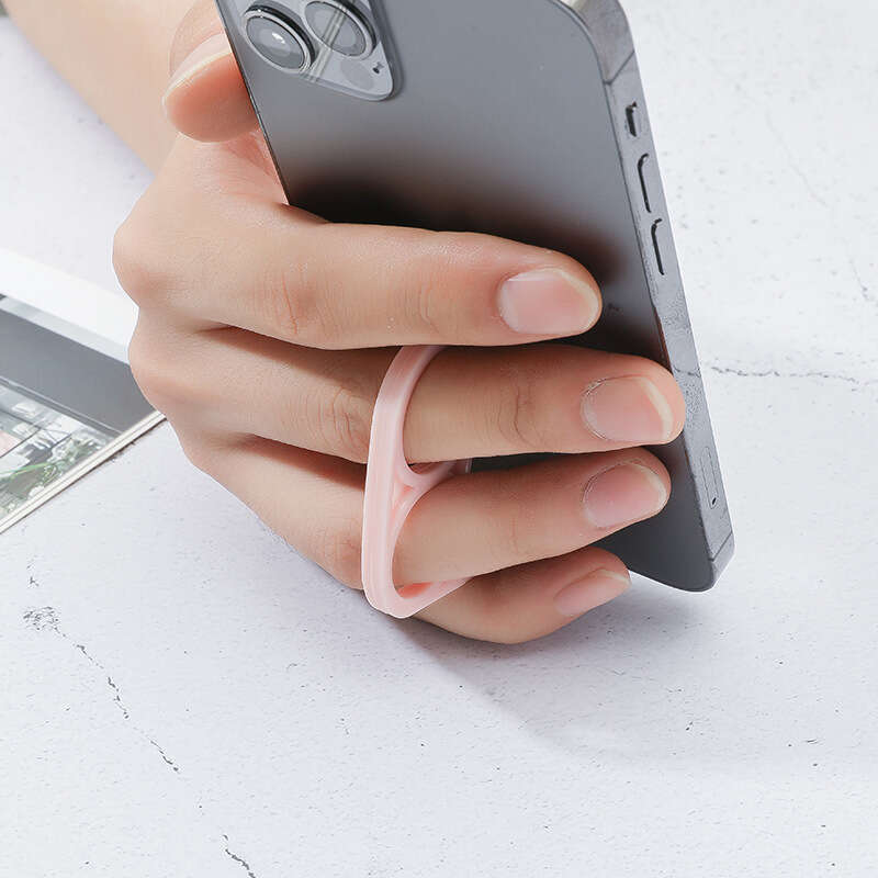 Finger mobile phone multi-function small brush Tiktok ring buckle writing lazy hand hold holder artifact. 