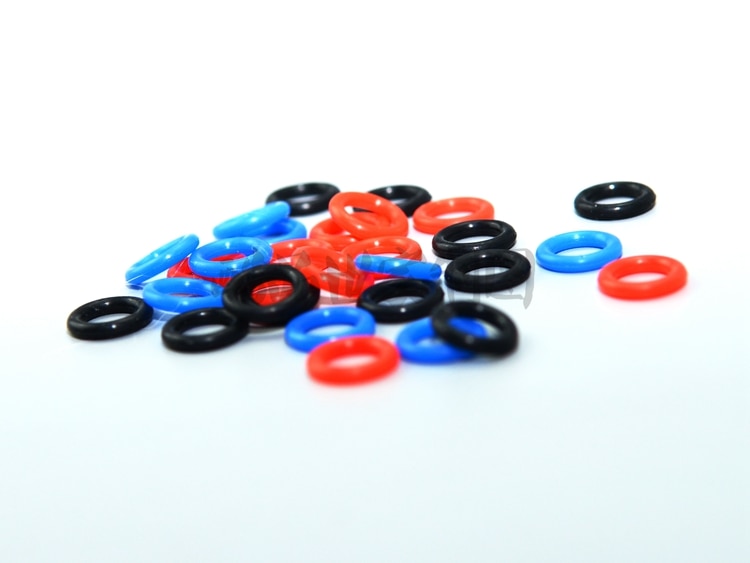 【happy one】Cherry MX Rubber O-Rings 120Pcs Switch Dampeners Dark Black Clear Red Blue Cherry Keyboard Dampers Keycap Ring Replace. 