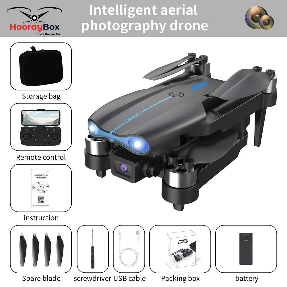New E88 Max Brushless Drone With Brushless Motor,  Dual Battery HD Dual Camera Optical Flow Perfect For any Age. Drone Camera / Drone / 4k  Camera Drone. 
