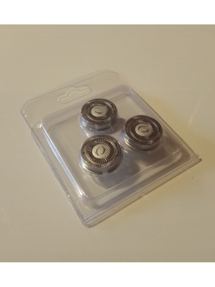 3Pcs Replacement Razor Shaver Head Blades for Flyco HQ3 HQ56 HQ55 HQ442 HQ300 HQ6 Safety razor For men. 