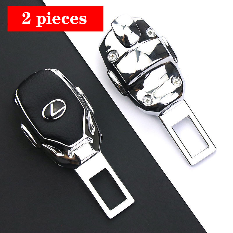 2 pieces for Lexus CT ES IS GS LS LX RX UX NX CT200h es200 es300 is200 is250 is300 gs300 rx300 nx200 Car seat belt extension buckle silencer buckle. 