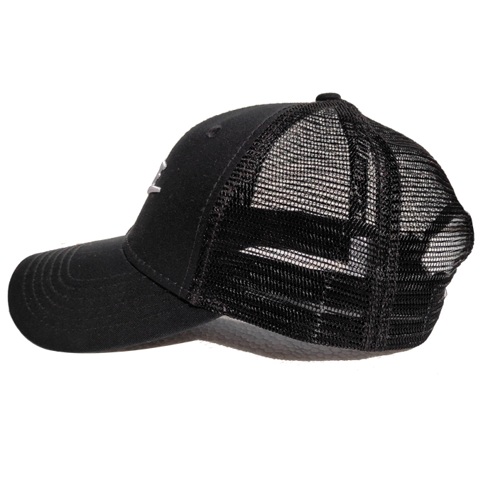 Black And White Half Net Cap For Men. 
