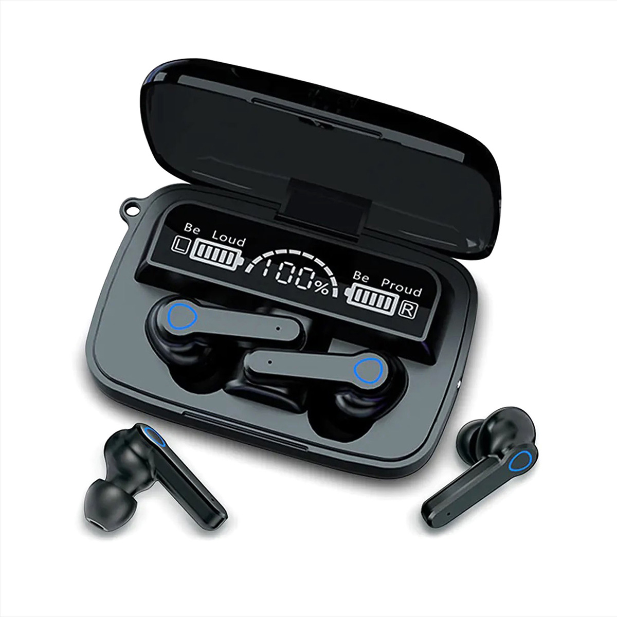 M19 TWS Wireless Bluetooth Earbuds - Featuring Touch Control, HD Mirror, and the Latest Updates for Enhanced Performance. 