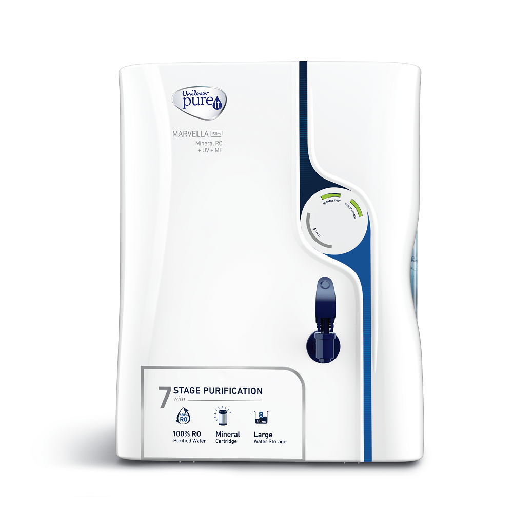 Pureit Marvella RO+UV+MF | 8 Litre | 7 Stages Purification. 