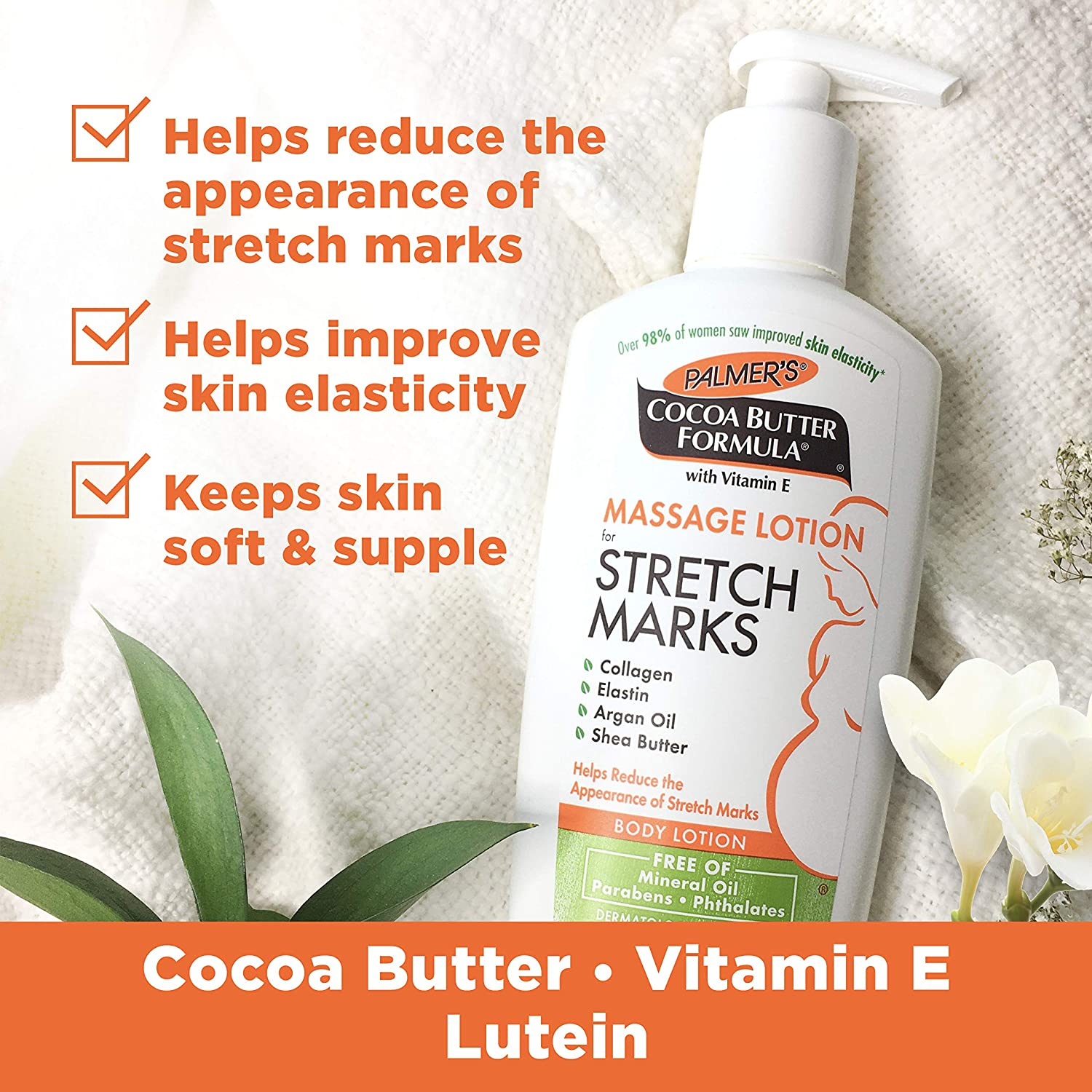Palmer's Cocoa Butter Massage Lotion For Stretch Marks-250ml | Nirnita