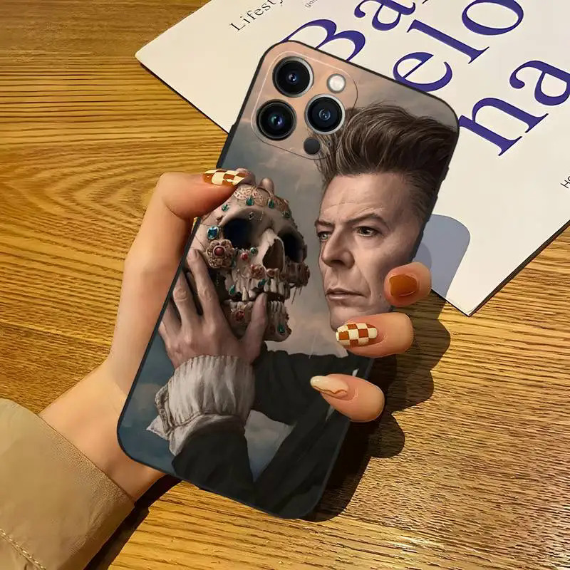 【Sarcasmsm】We Can Be Heroes David Bowie Phone Case For IPhone 11Pro 14 13 12 11 Pro Max Mini Xs X Xr 7 8 Plus SE2020 Soft Funda Shell Cover. 