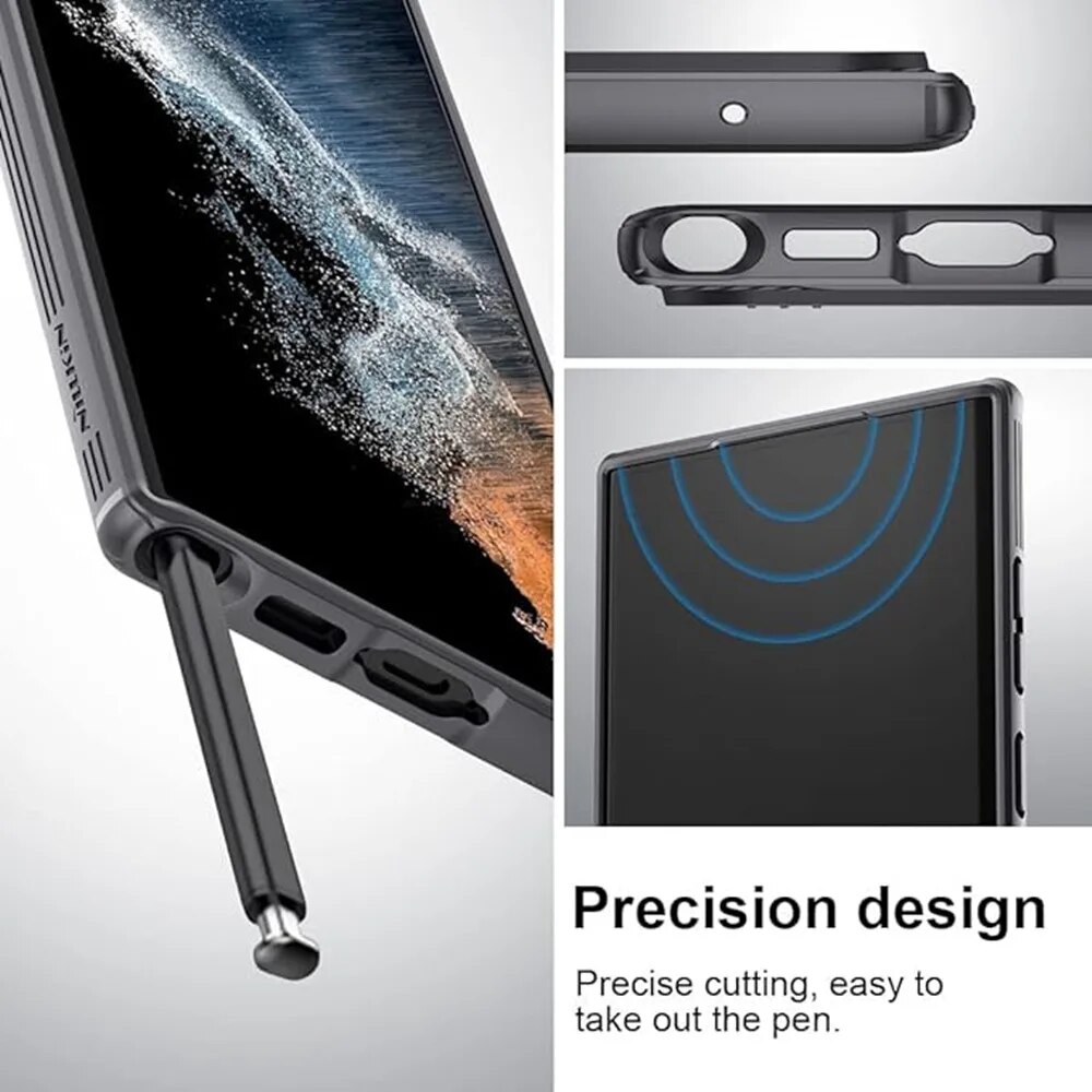 Magsafe Case For Samsung Galaxy S24 Ultra Nillkin CamShield Pro Magnetic Case For Samsung S24 Slide Camera Case For Galaxy S24+. 
