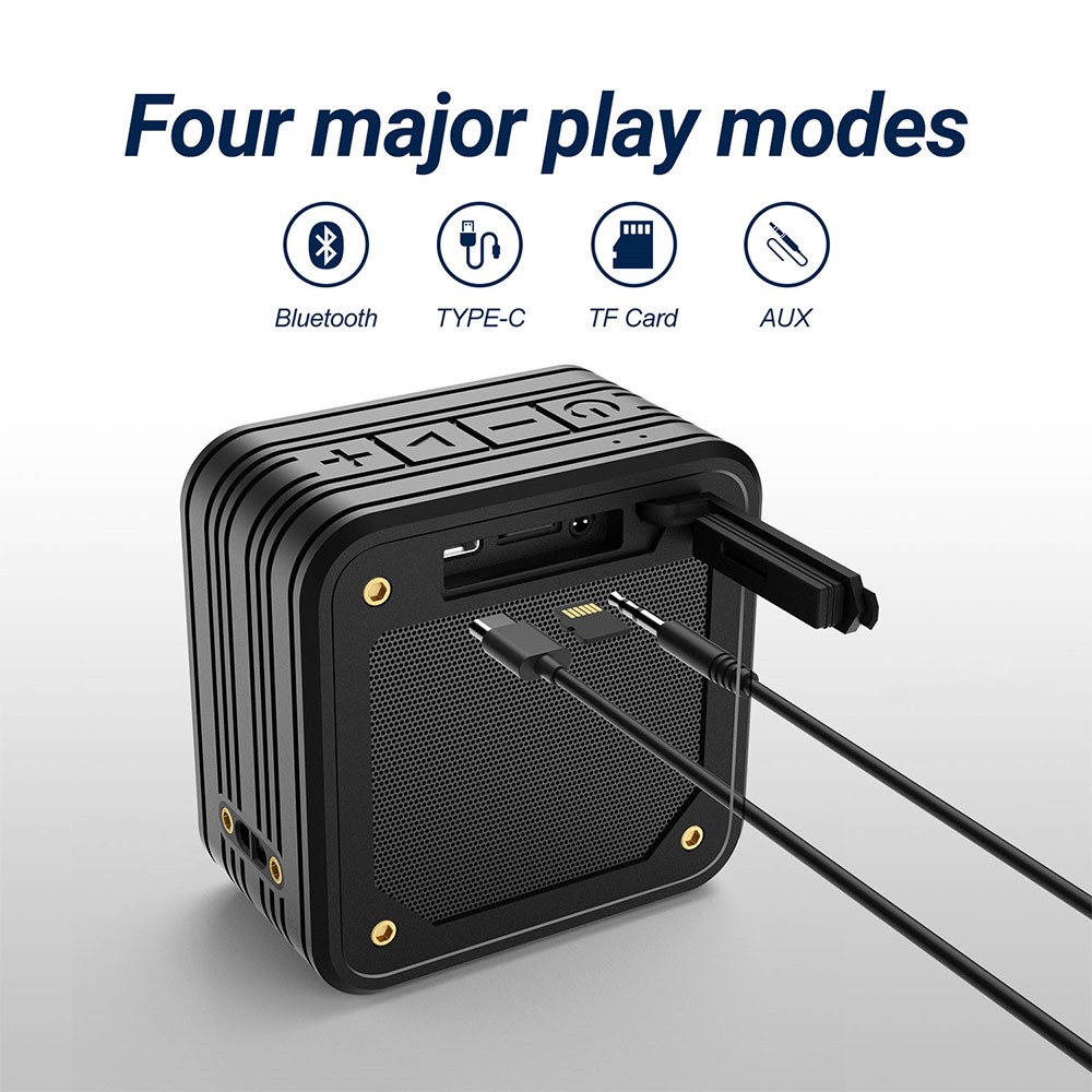 BOGASING M10 Bluetooth Speaker with TWS 15W Bluetooth 5.0 Wireless Speakers IPX7 Waterproof Camping Speaker Portable Speaker. 