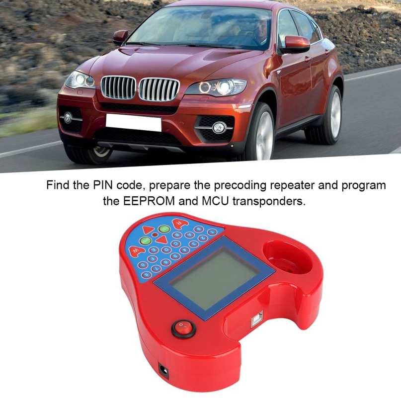 Duokon Smart Zed-Bull 100-240 V US plug Key Programmer Tool No token restriction Red