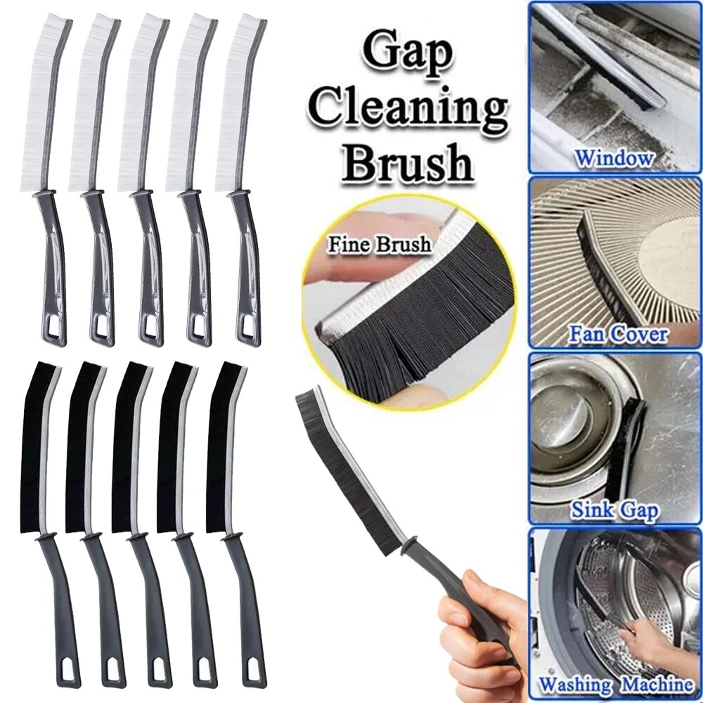 FnF Shop BD  Gap Cleaning Brush Durable Grout Cleaner Brush Household Tile Joints Grout Cleaning Brush for Shower Floor Lines Cleaning Tools-Brushes, Sponges & Wipers. 