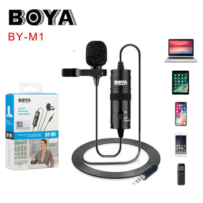 OYA BY - M1 Omni Directional Lavalier Microphone. 