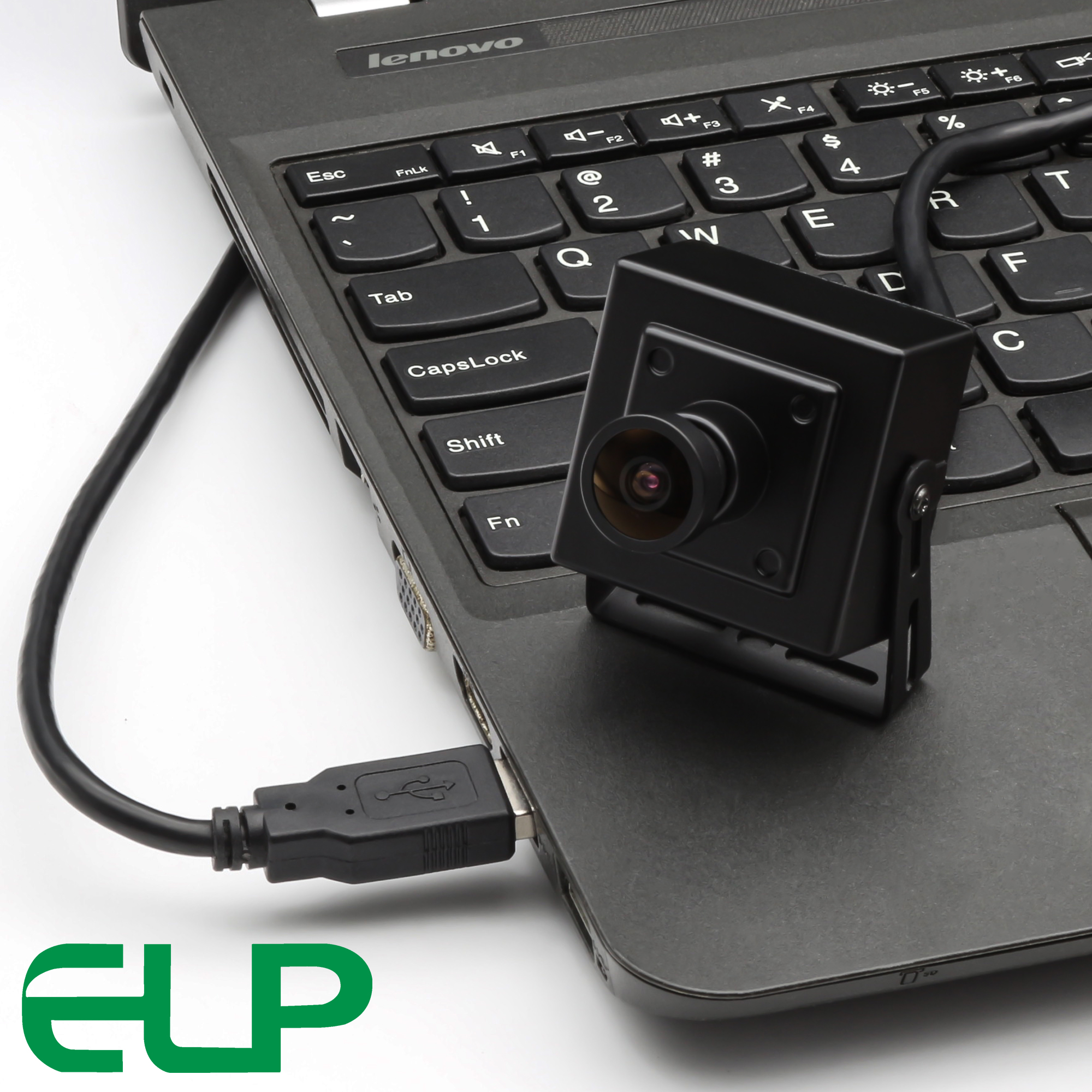 ELP Mini Webcam 8 Megapixels High Resolution IMX179 Fixed Focus M12 lens Camera 8MP USB 2.0 UVC Web Camera for PC laptop tablet. 