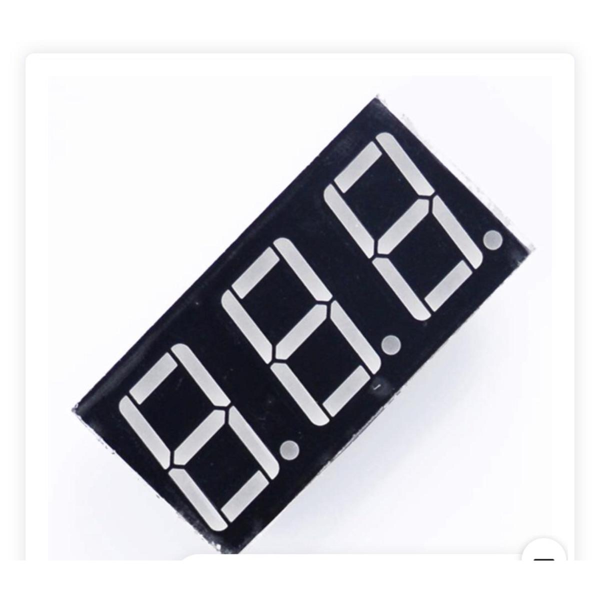 7 Segment Display (CC)- 3 Digit