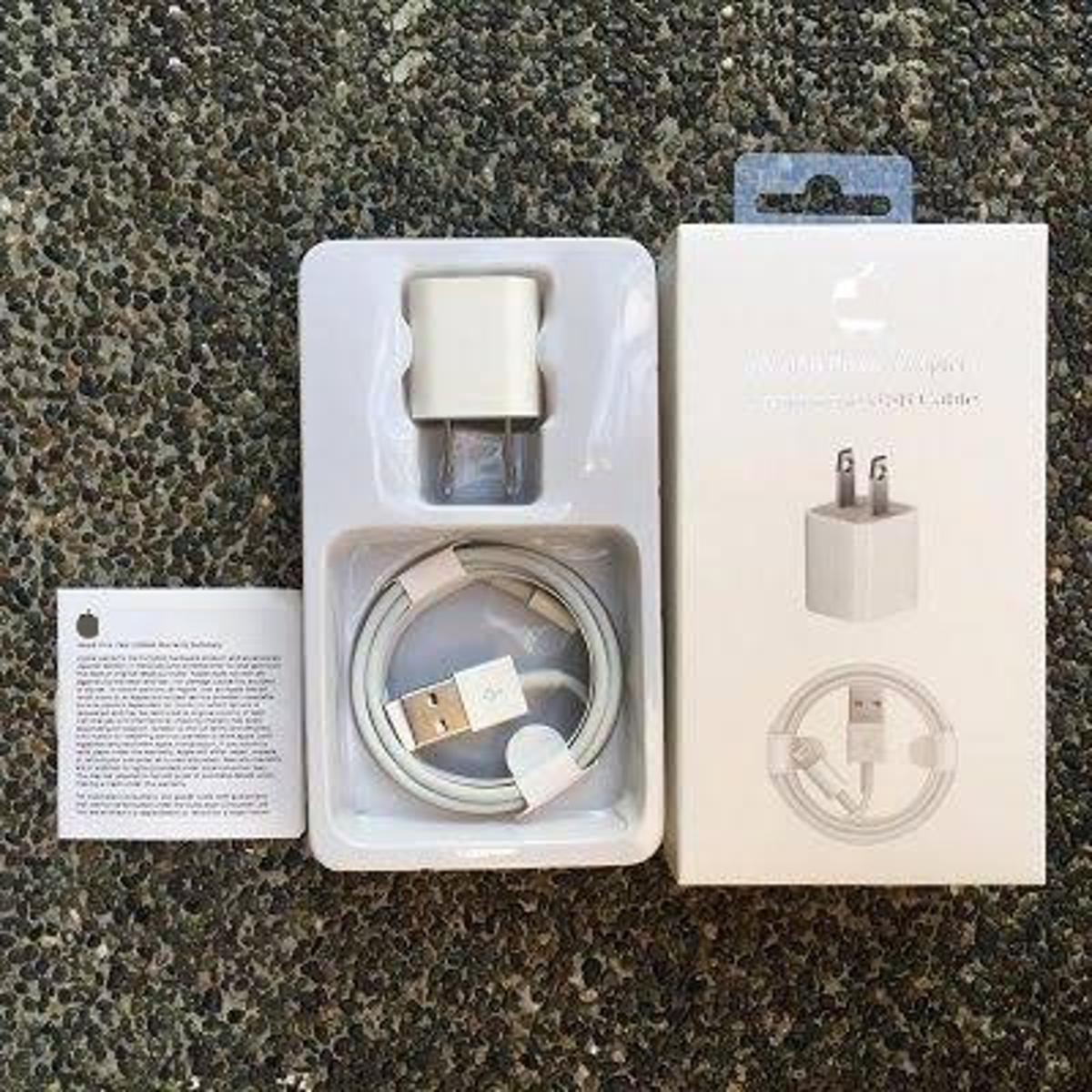 5W USB WALL CHARGER CUBE POWER ADAPTER FOR IPHONE IPOD 5 6 7 8 PLUS X