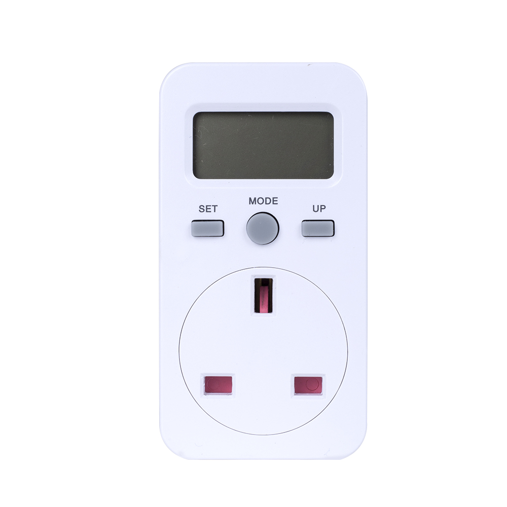 KOGEEK Digital Power Meter Plug-in Socket Electric Wattmeter Ener-gy Monitor Meter LCD Display Household Measuring Socket Analyzer. 