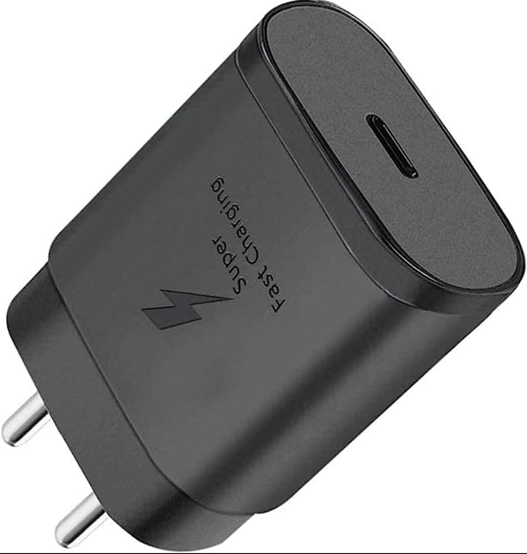 Samsung 45W PD Super Fast Charger 2.0 with Type C to Type C data cable. 45 watt fast charger samsung. 