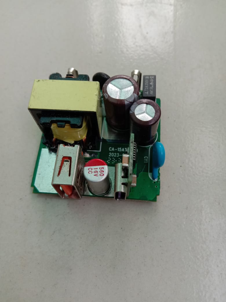 22.5w Fast Charging PD+QC PCB Board AC 220 Volt To 5V, 9V, 12V 22.5W PD+QC Supported Fast Charging Adapter Circuit Board. 