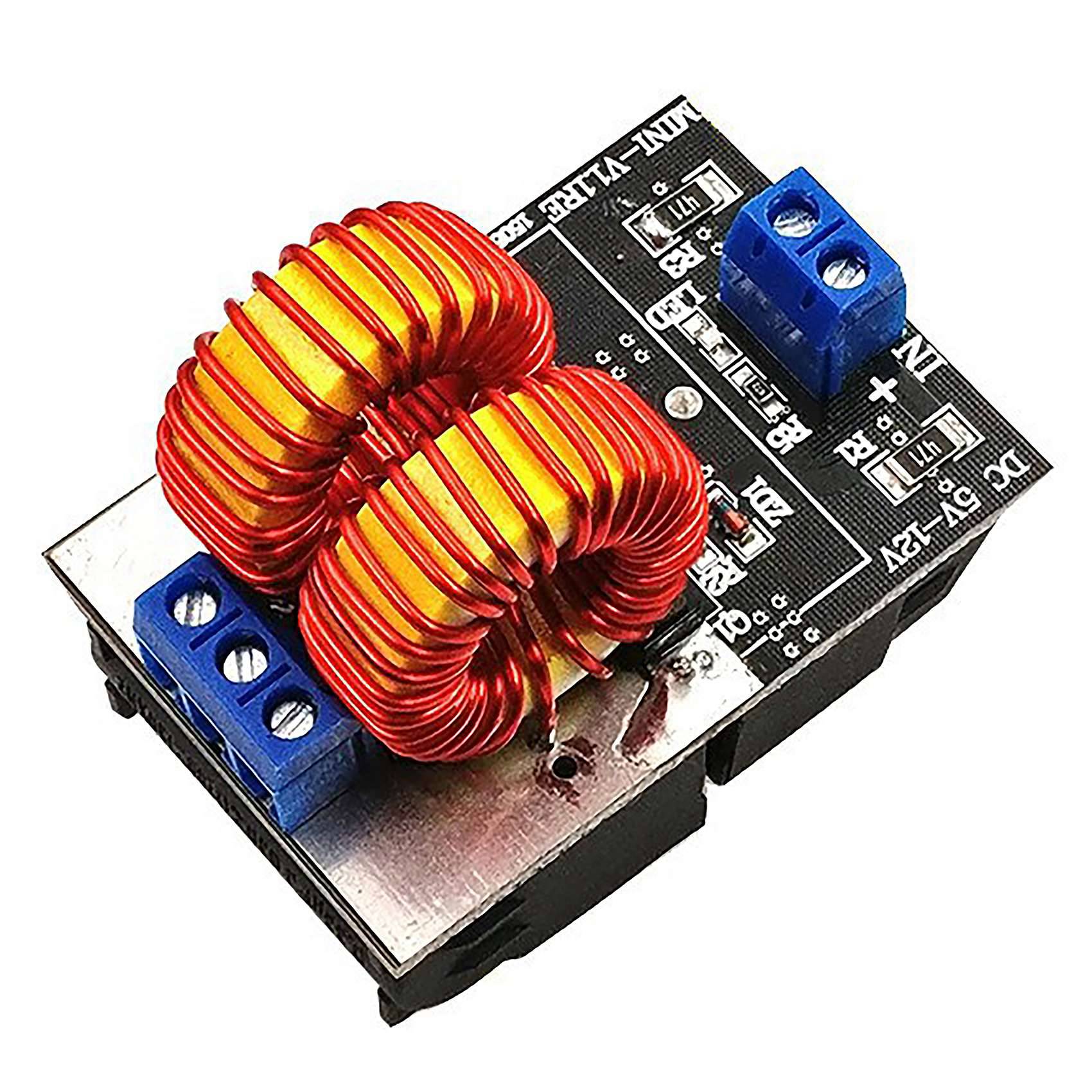 3X Mini ZVS Heating Machine 120W High Frequency Induction Heating Board Module Driver Heater. 
