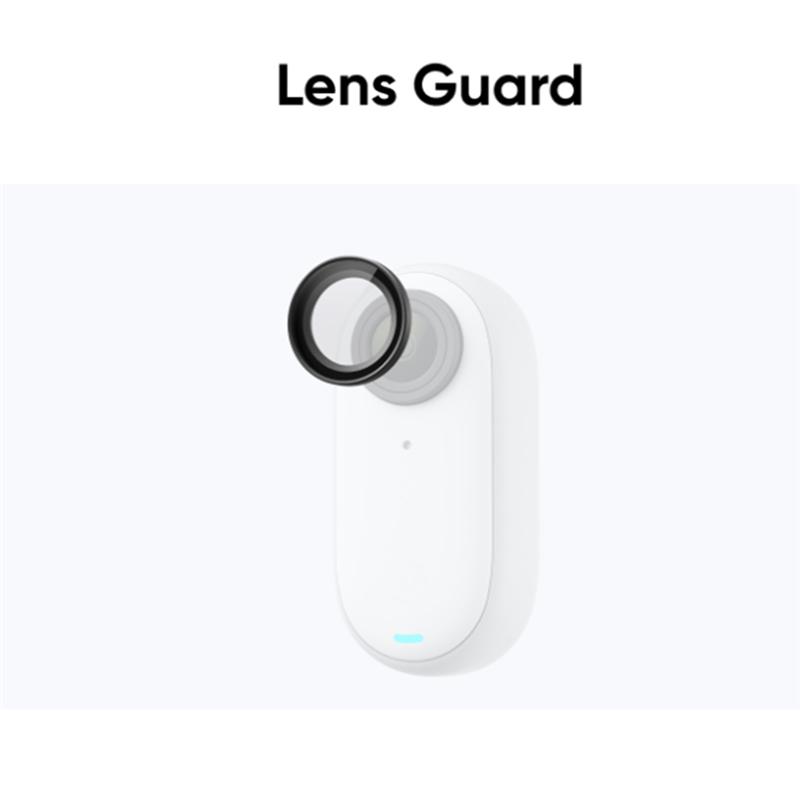 2Piece Lens Guard Parts Accessories for Insta360 GO 3 Action Camera Accessories for GO 3 Lens Protector. 