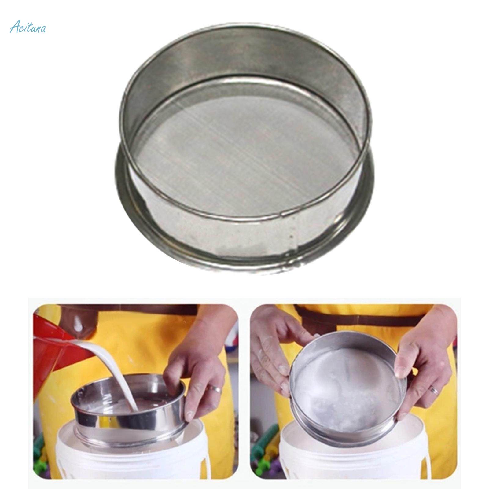 Ceramic Glaze Sieve Filter Polymer Clay Pigment Screen Glaze for Liquid. 
