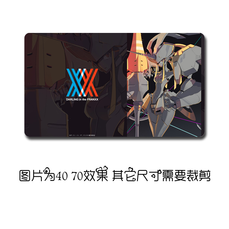 Darling in the Franxx Mouse Pad Anime Table Mat 02. 