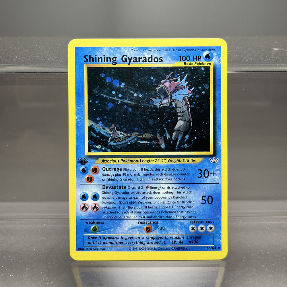 1996 Pokémon 1st Edition Base Set Single Flash Cards Shining Charizard Lugia Wigglytuff Game Collection Cards PTCG Proxy Cards BunnyGarden. 