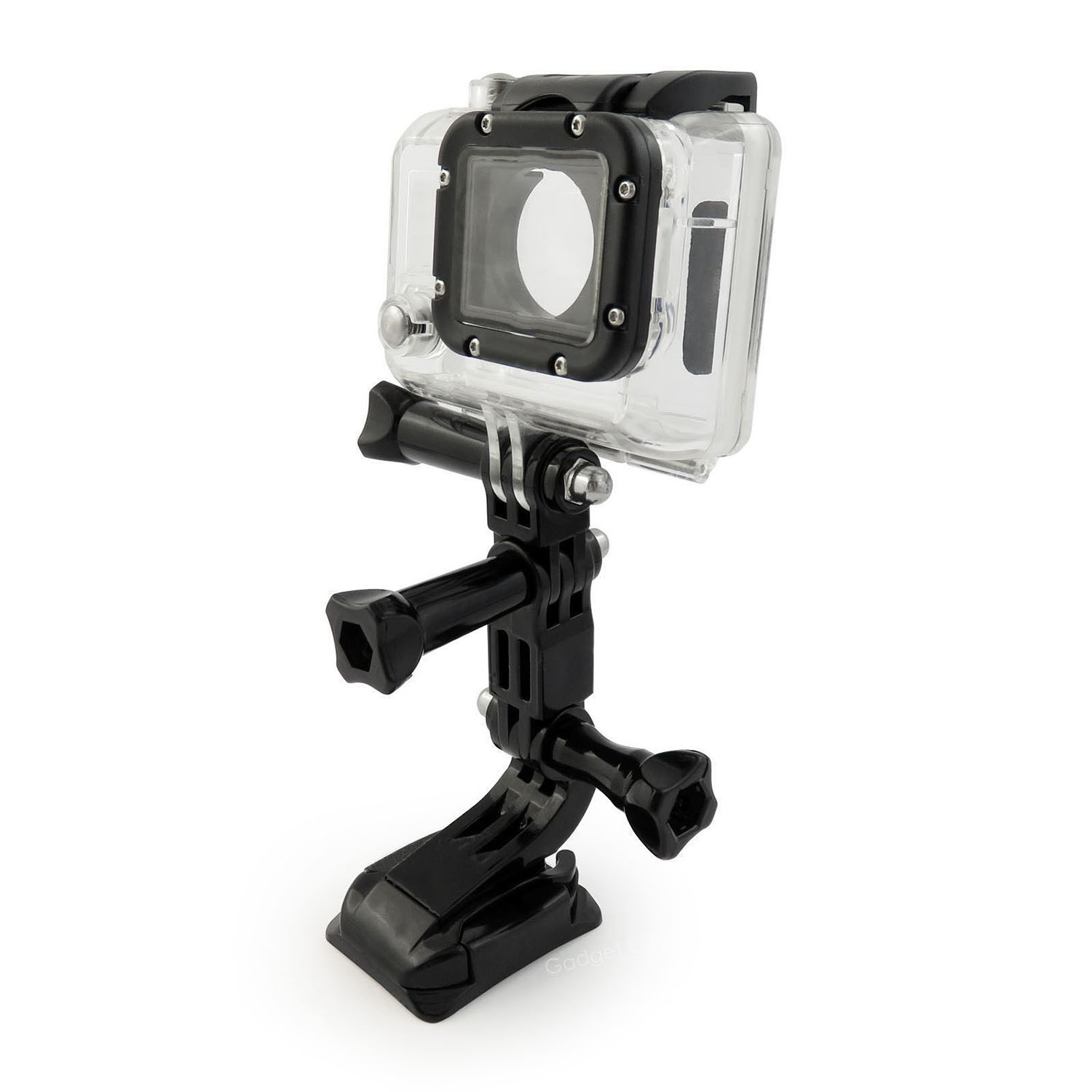 9 in 1 Helmet Front Side Quick Clip Mount Kit for GoPro Hero 6 5 4 3 2 Session - Black. 