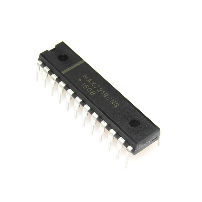 MAX7219CNG MAX7219 7219 24Pin 8-Digit LED Display Driver IC Leads. 