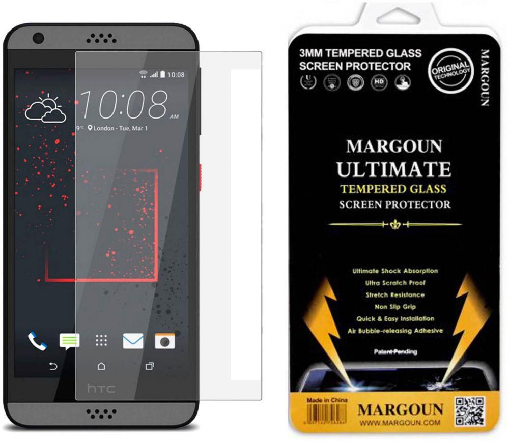 For Htc Desire 530.....3mm screen protector 9H Hard 2.5D Arc Edge Round Border Screen Protector with Clean Tools. 