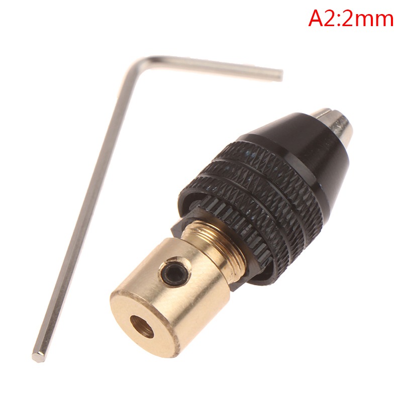 Universal Drill Bit Adapter Electric Drill Chuck Tool Set Universal Hexagon Handle Round Handle Three-jaw Screwdriver Screwdriver Adapter 0.3-3.5mm. 