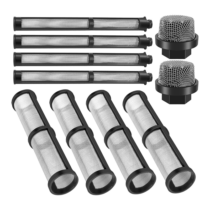 Airless Filter Kit,Compatible with 390 395 490,60 Premium Airless Tool Filter Screen for Airless Sprayers Metal Paint Machine 1Set