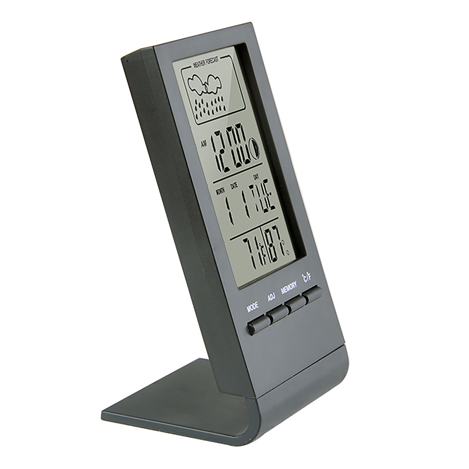 Digital Thermometer Large Screen High Precision ABS Indoor Temperature Humidity Meter for Weather Station. 