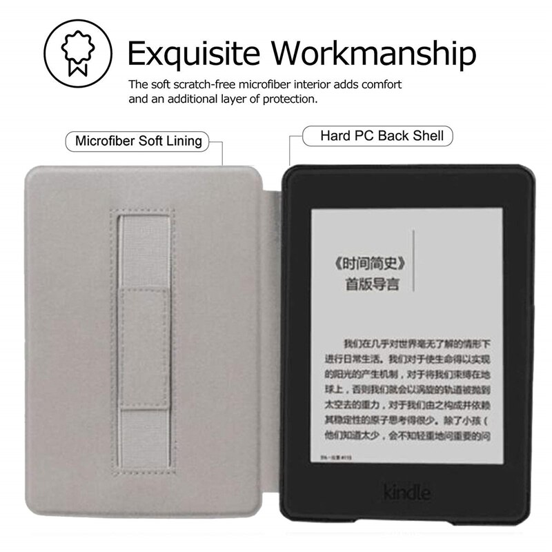 【VisioN Shop】For Amazon Kindle Paperwhite 10th Case for Kindle10th Smart Cover for Kindle Paperwhite 4/3/2 Hard Case. 