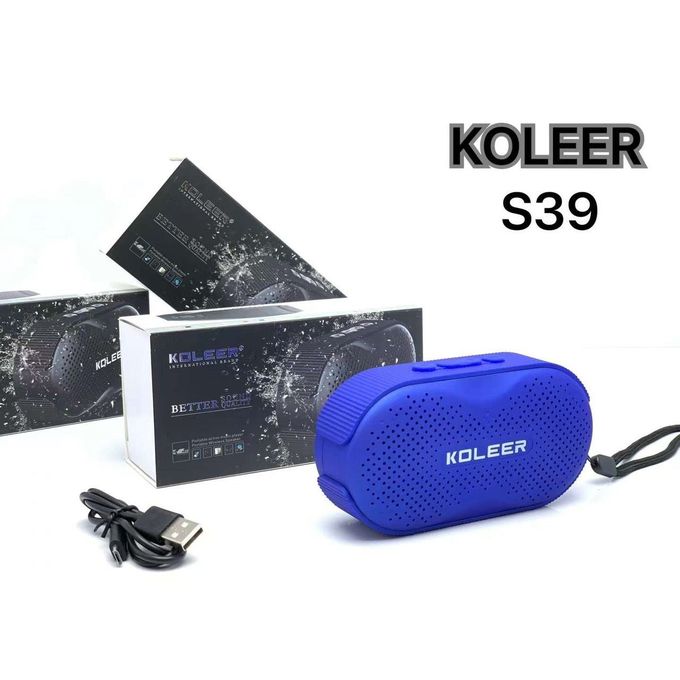 Koleer S39 Potable Wireless Bluetooth Speaker IPX5 Waterproof Design -Best speaker. 