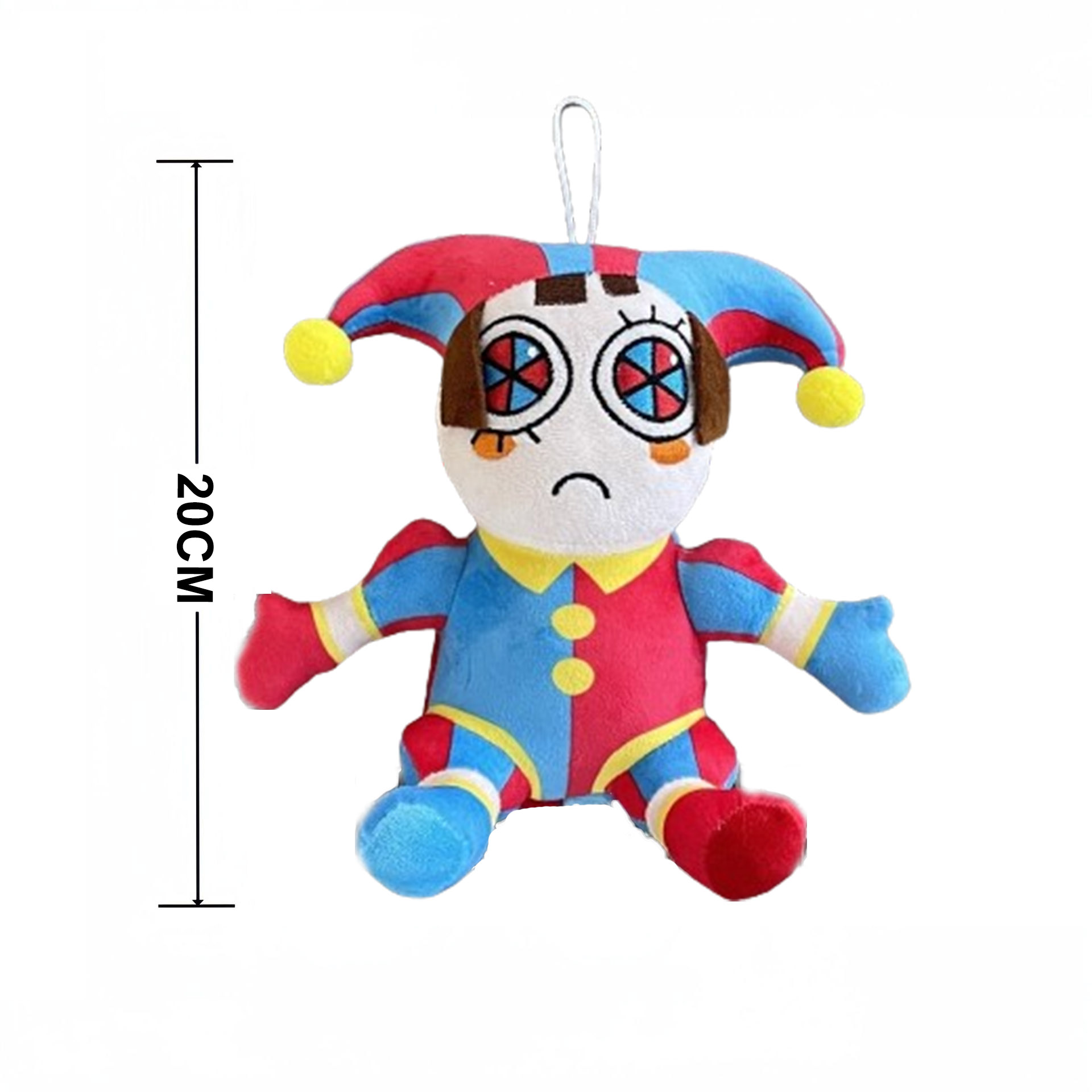1Pc The Amazing Digital Circus Plush Doll Pomni Jax Rafatha Gangle Caine Zooble Kaufmo Kinger Circus Stuffed Plush Doll Kids Toy. 